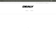 Tablet Screenshot of dealy.se